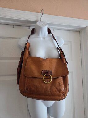 Frye Leather Saddle Bag